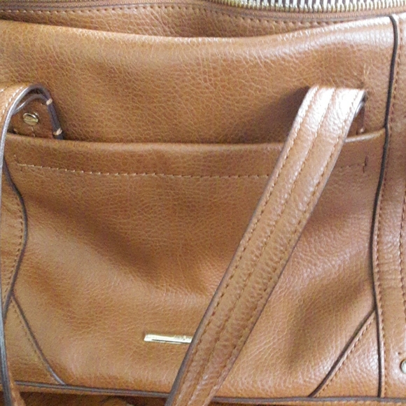 Nine west caramel colored purse - Picture 4 of 9